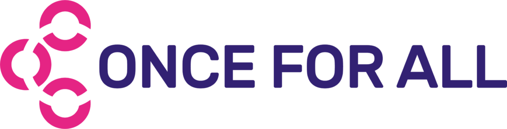 Logo Once For All couleur