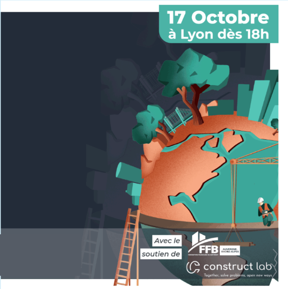 Visuel de l'événement Construction for the planet - octobre 2023
