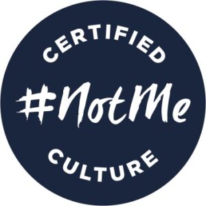 Notre démarche RSE - 26 NotMe Badge Update blue white 300x300 1