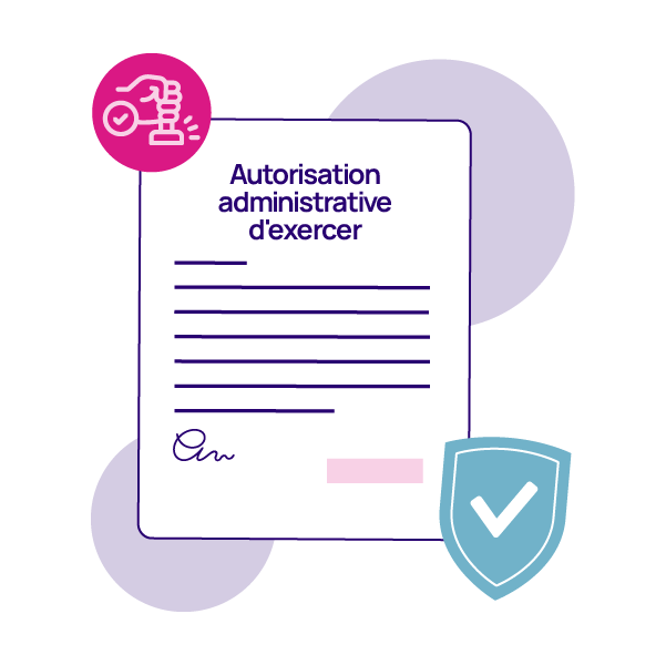 Document : autorisation administrative d'exercer