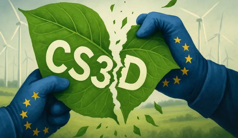 La Poste, première grande entreprise condamnée pour non-respect du devoir de vigilance - 2 La CS3D, devoir de vigilance européen, ralenti dans l'UE