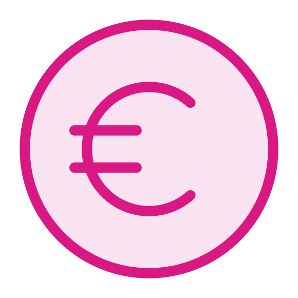 currency euro circle VIACO 1 1