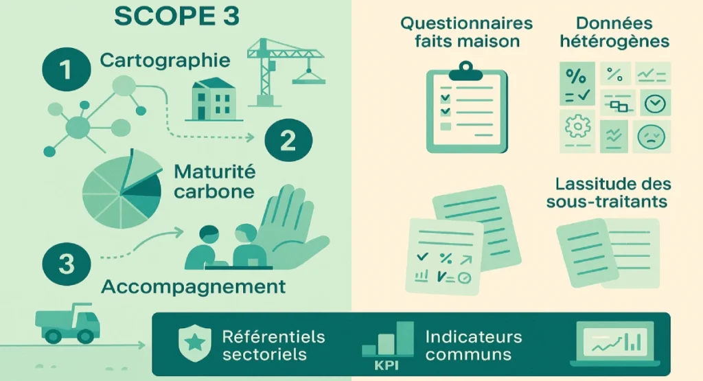 Comment contrôler le scope 3 de votre activité BTP ?